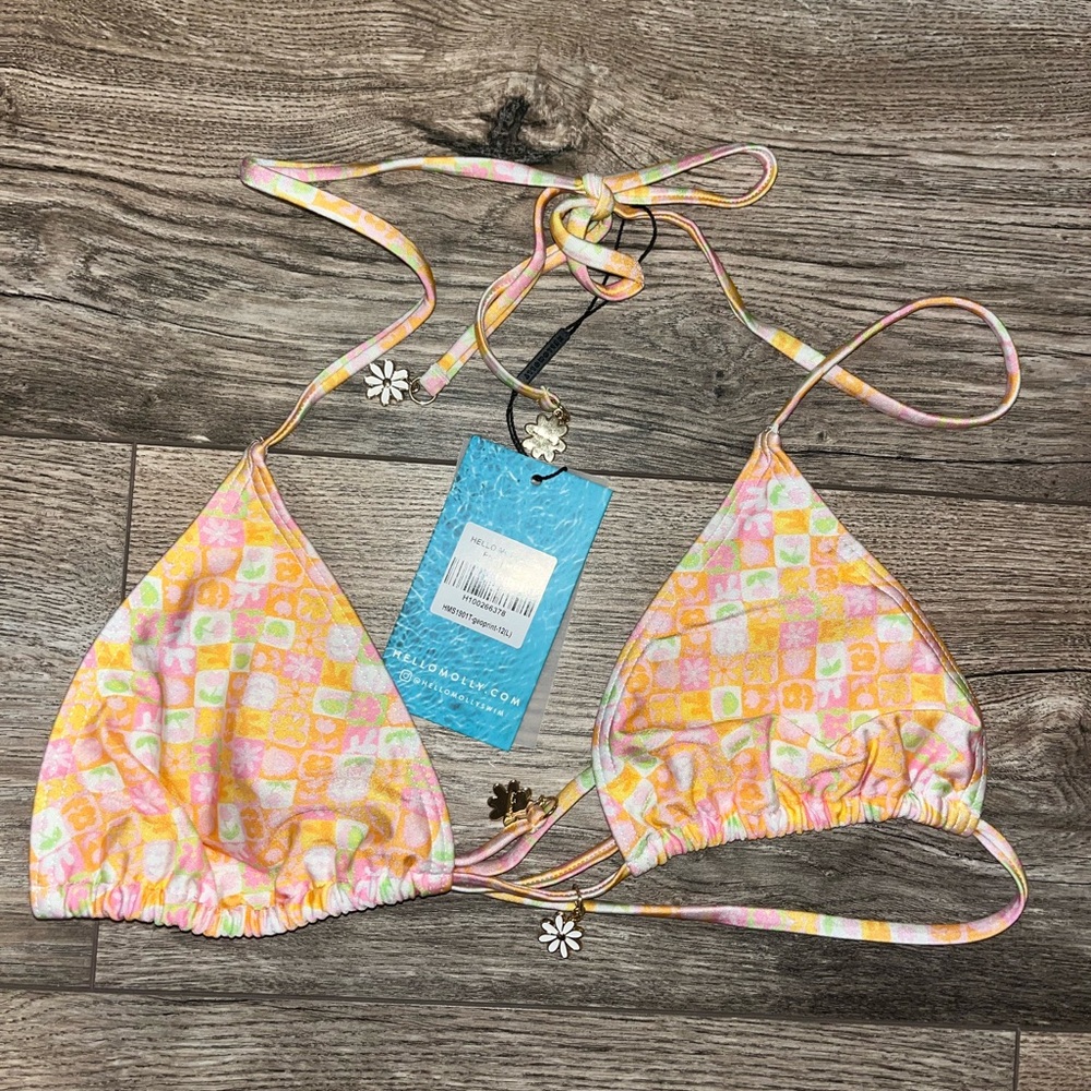 NWT Hello Molly Bikini Top